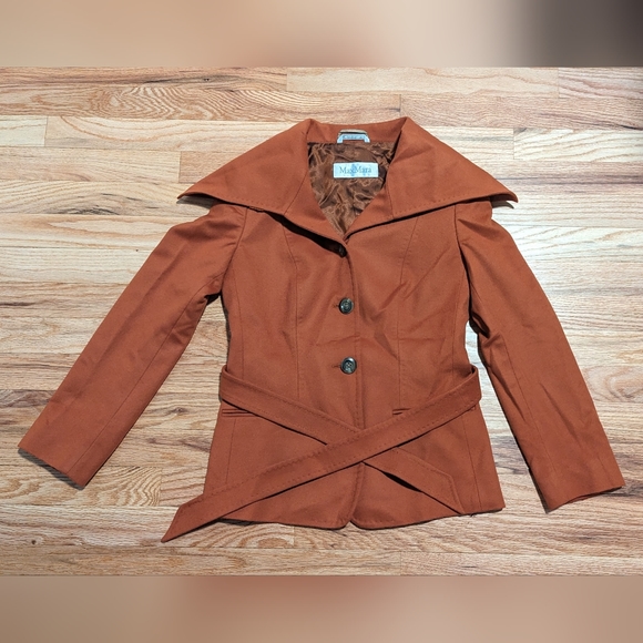 EUC Max Mara Virgin Wool Wrap Coat - Picture 9 of 11